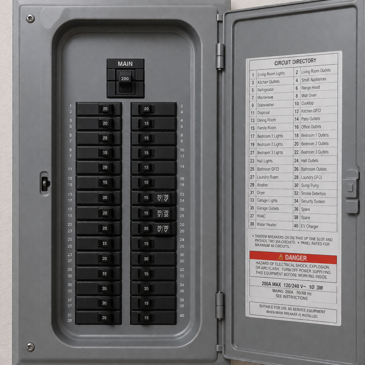 Circuit breaker compatibility guide for electrical panels